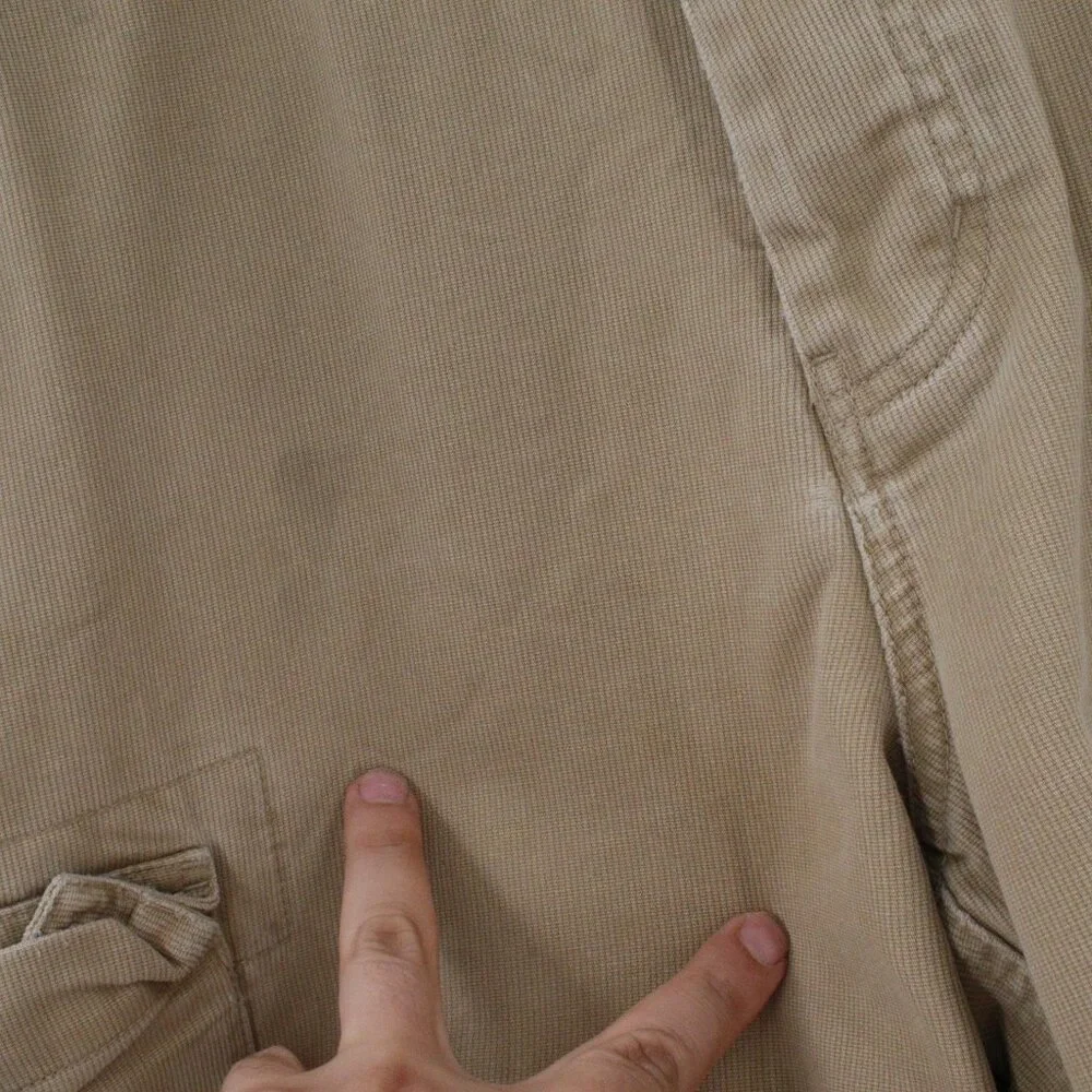 Vintage Y2K Abercrombie and Fitch Cargo Shorts Mens 32 34x11 military side cinch